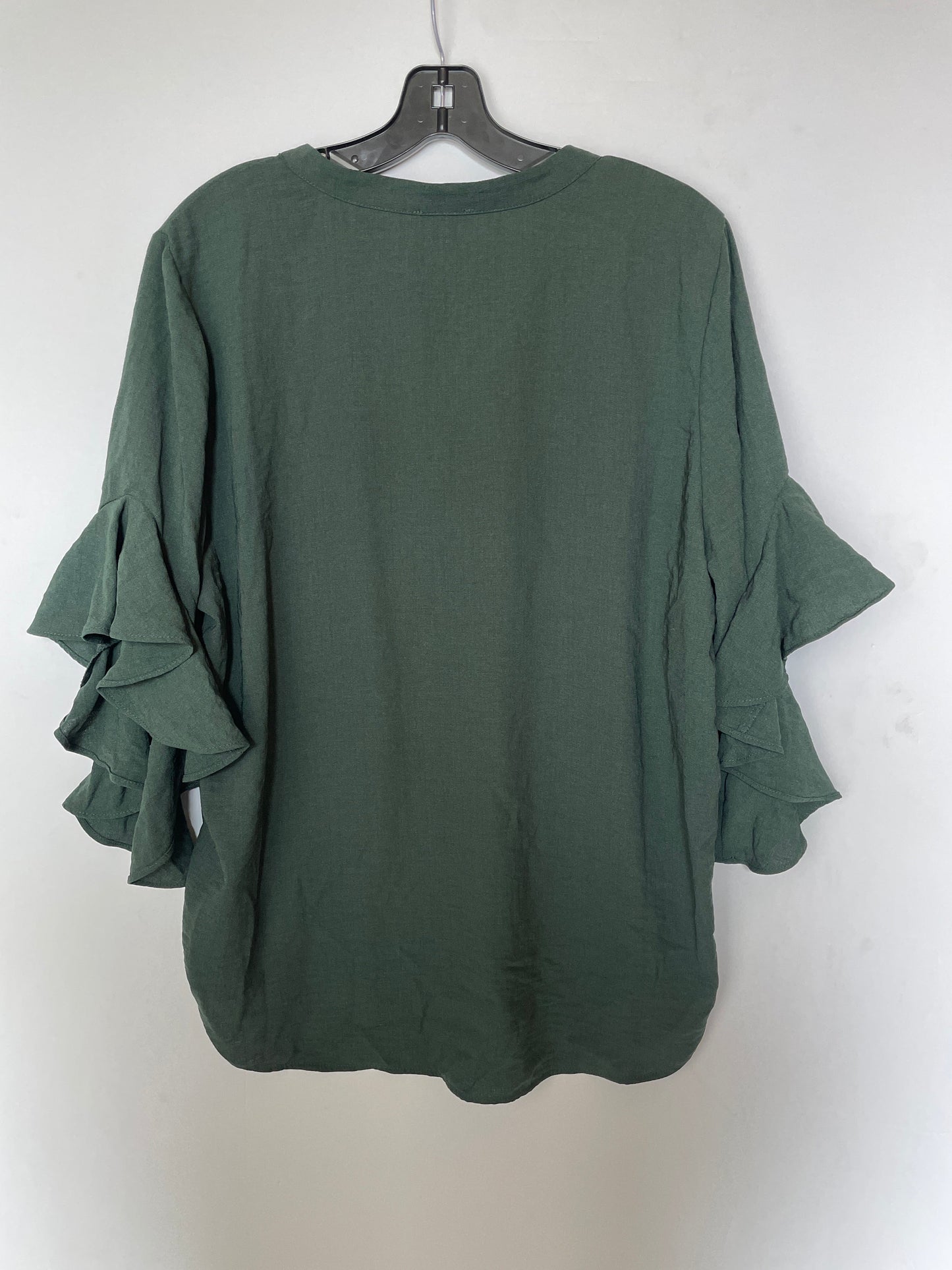 Green Top Short Sleeve Vince Camuto, Size Xl