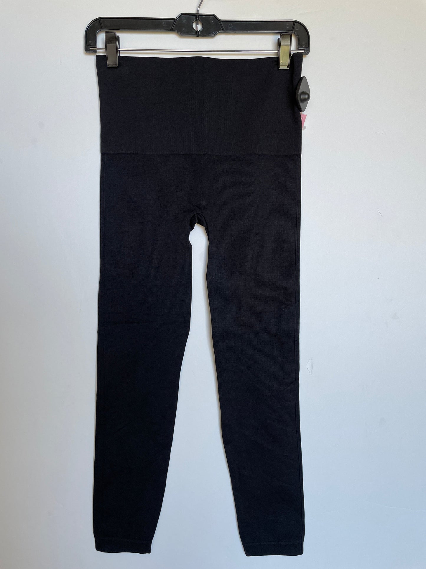 Athletic Leggings By Spanx In Black, Size: L