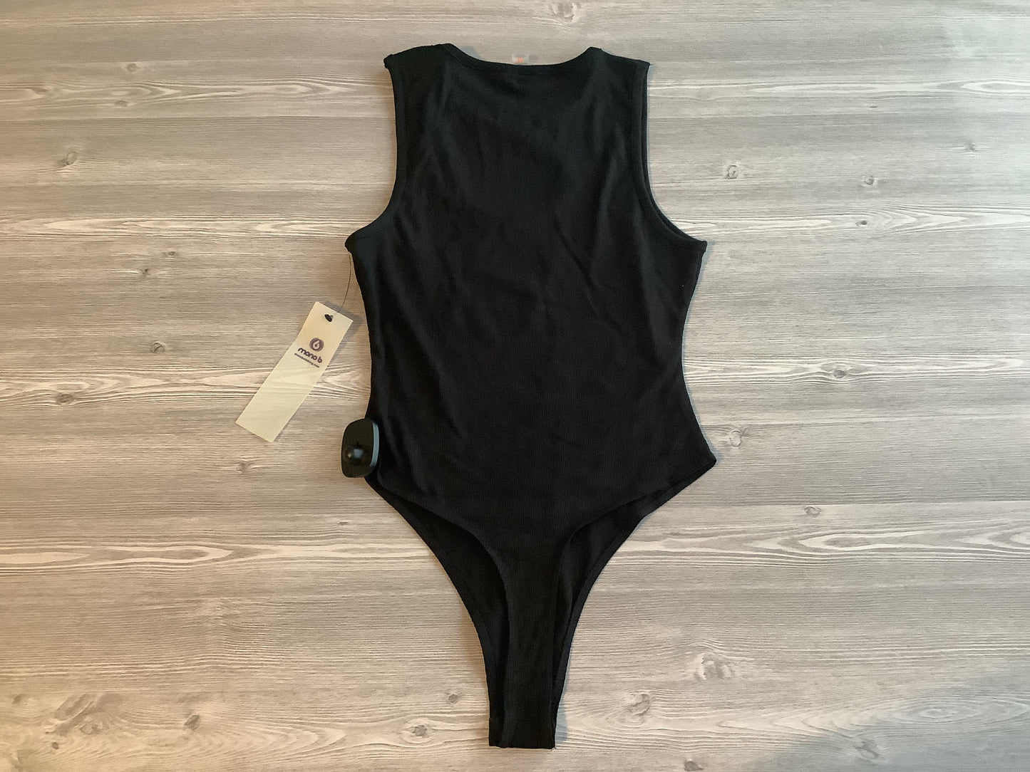 Black Bodysuit Mono B, Size M