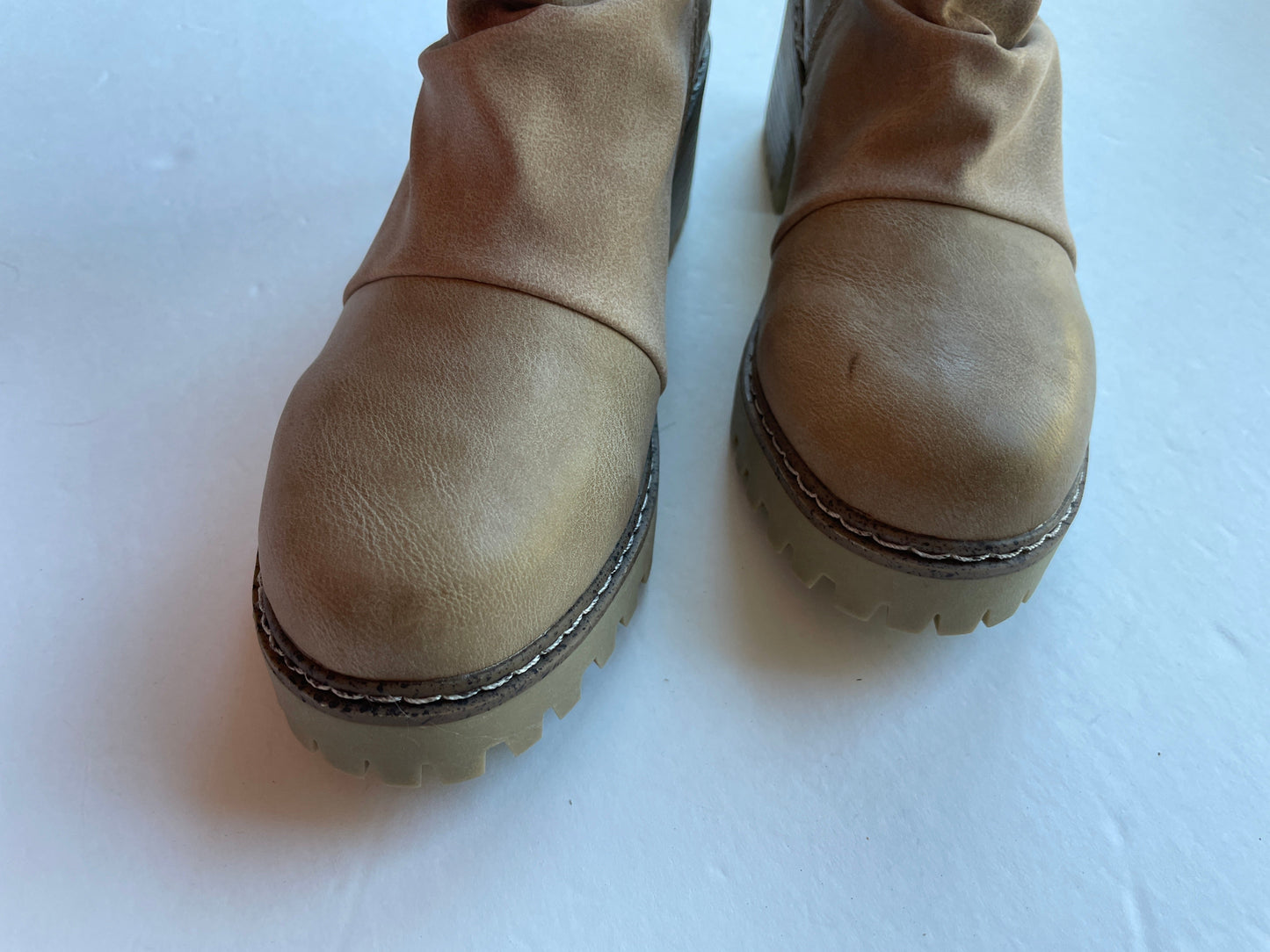 Boots Ankle Heels By Blowfish In Tan, Size: 6