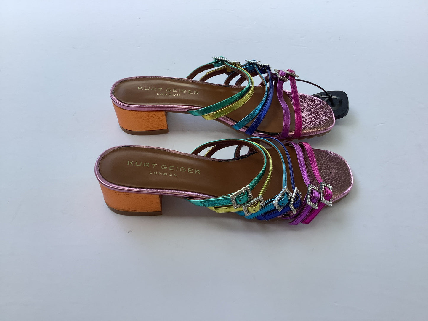 Sandals Designer By Kurt Geiger In Multi-colored, Size: 8