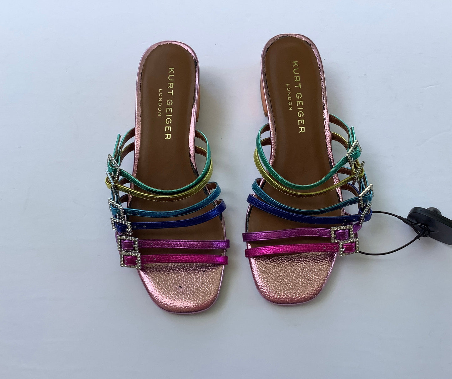 Sandals Designer By Kurt Geiger In Multi-colored, Size: 8