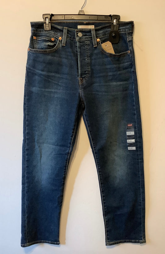 Jeans Straight By Levis In Blue, Size: 8