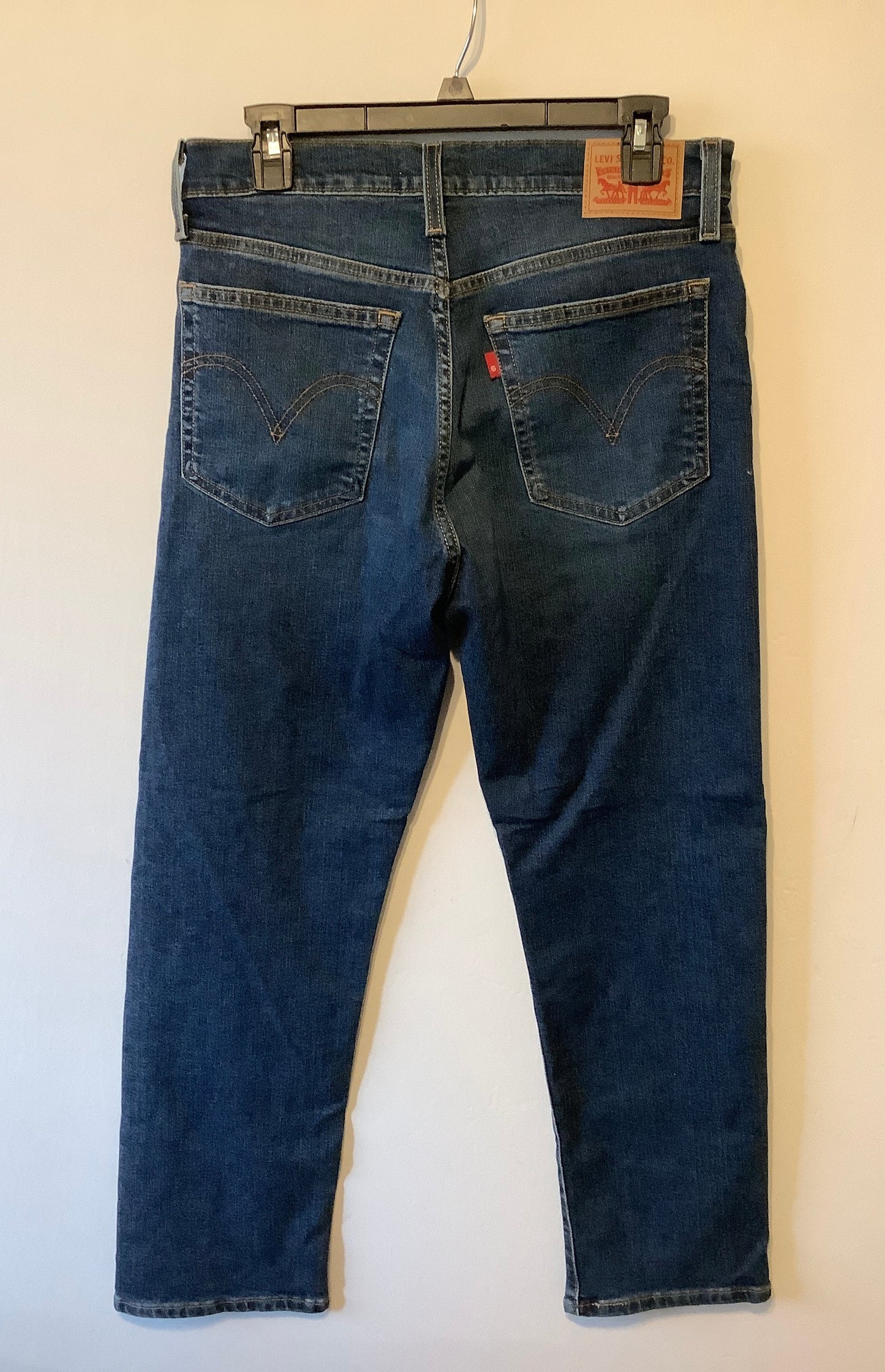 Jeans Straight By Levis In Blue, Size: 8