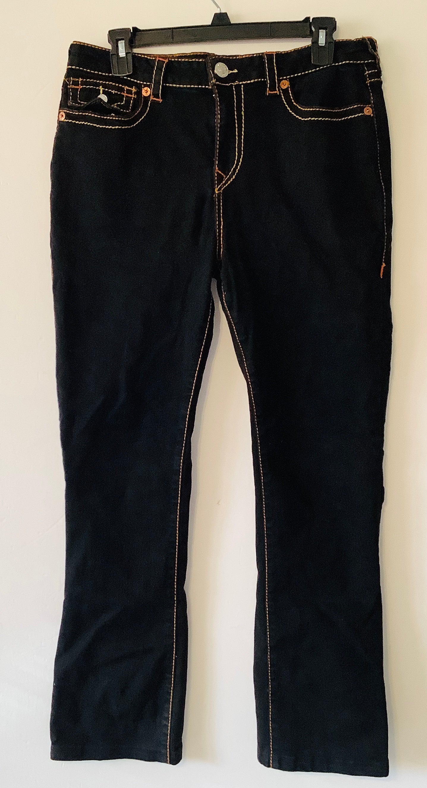 Jeans Straight By True Religion In Blue, Size: 10