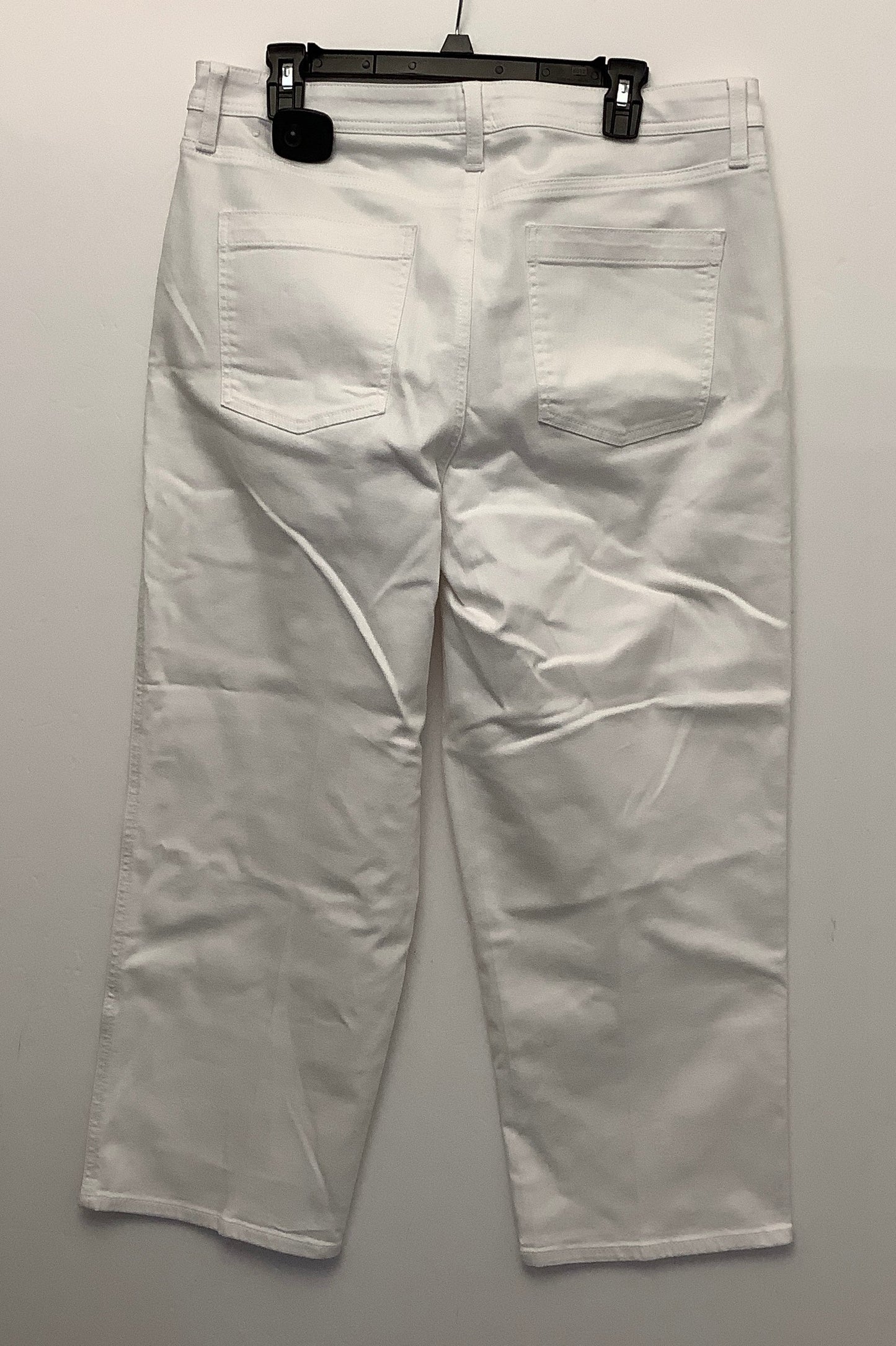 Jeans Boot Cut By Talbots In White, Size: 14