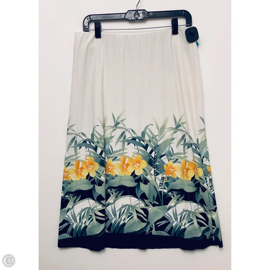 Skirt Midi By Tommy Bahama In Floral Print, Size: S