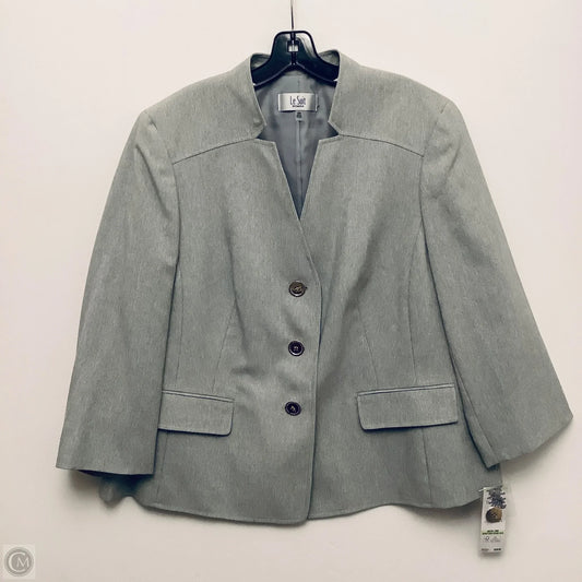 Blazer By Le Suit In Tan, Size: Xxl