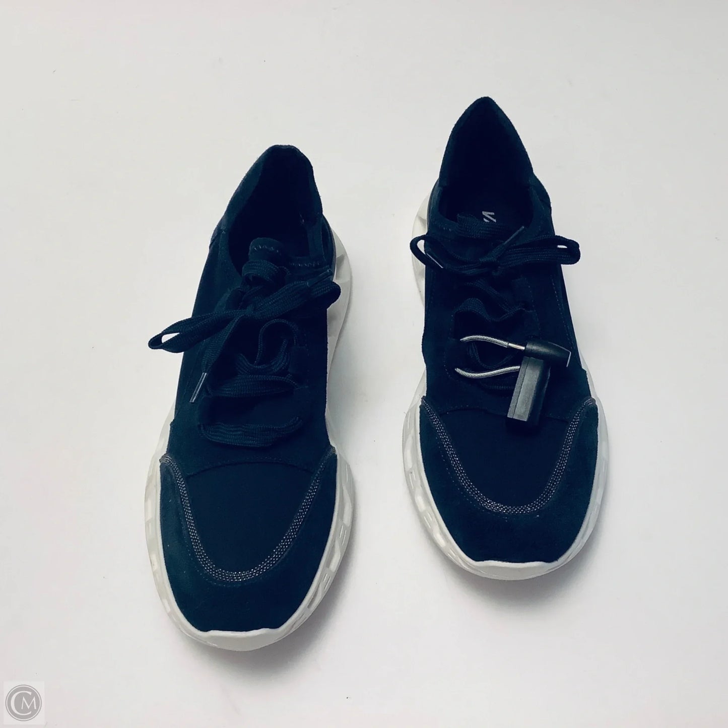 Shoes Sneakers By Vaneli In Navy, Size: 7.5