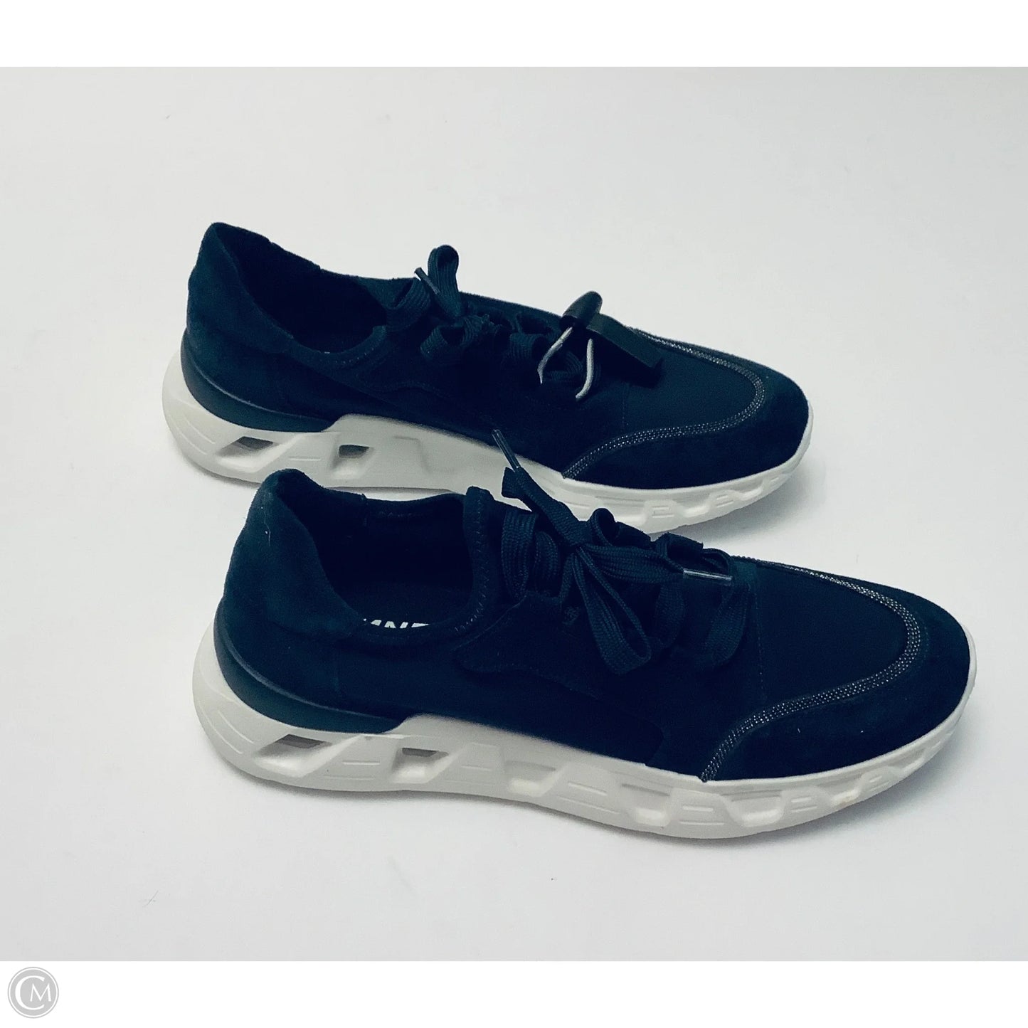 Shoes Sneakers By Vaneli In Navy, Size: 7.5