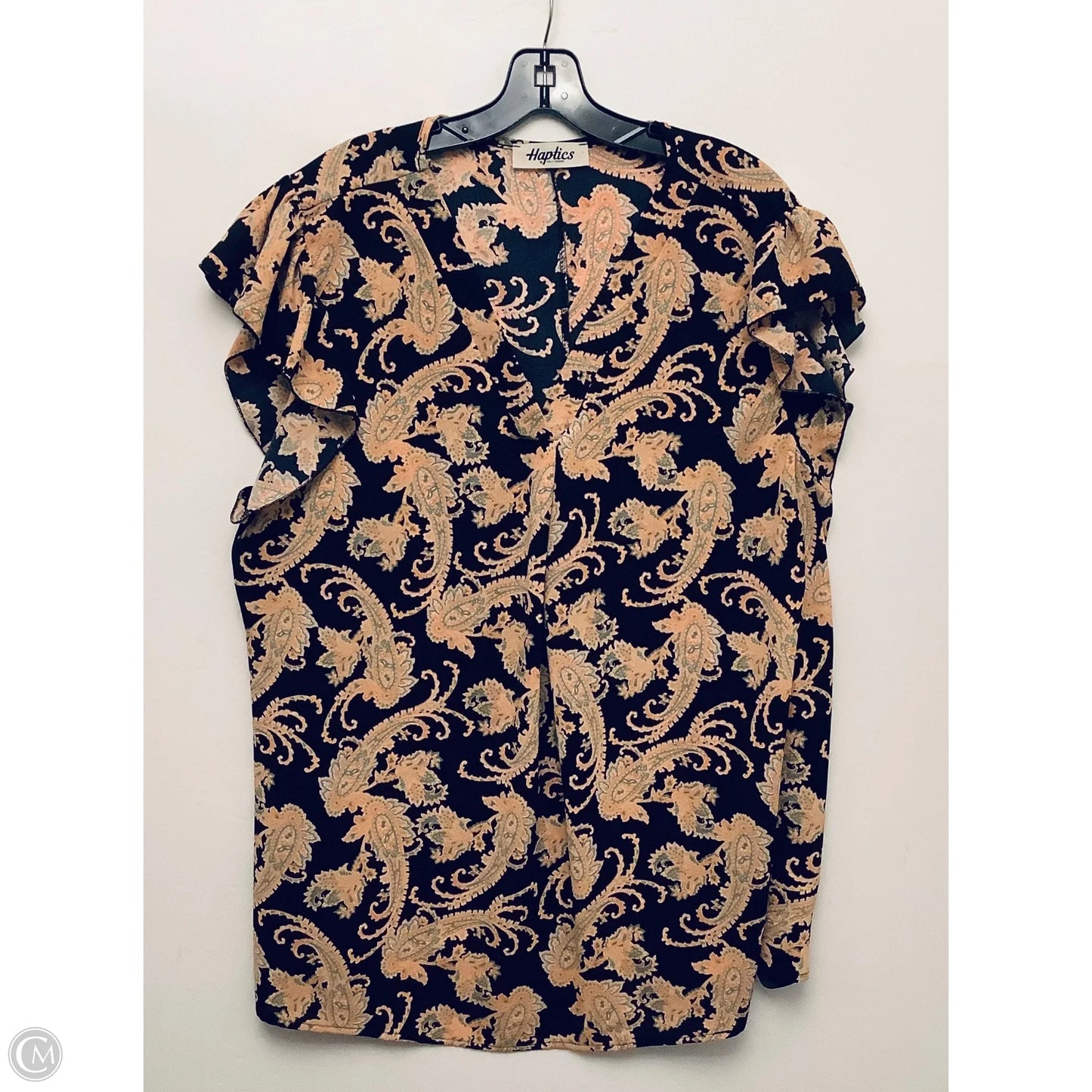 Top Short Sleeve By Haptics In Multi-colored, Size: 3x