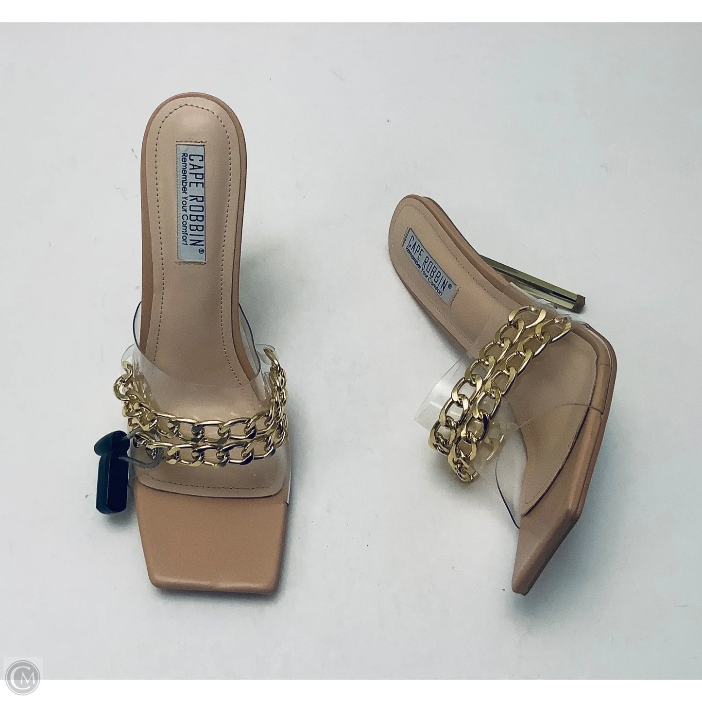 Shoes Heels Stiletto By Cmf In Gold, Size: 11