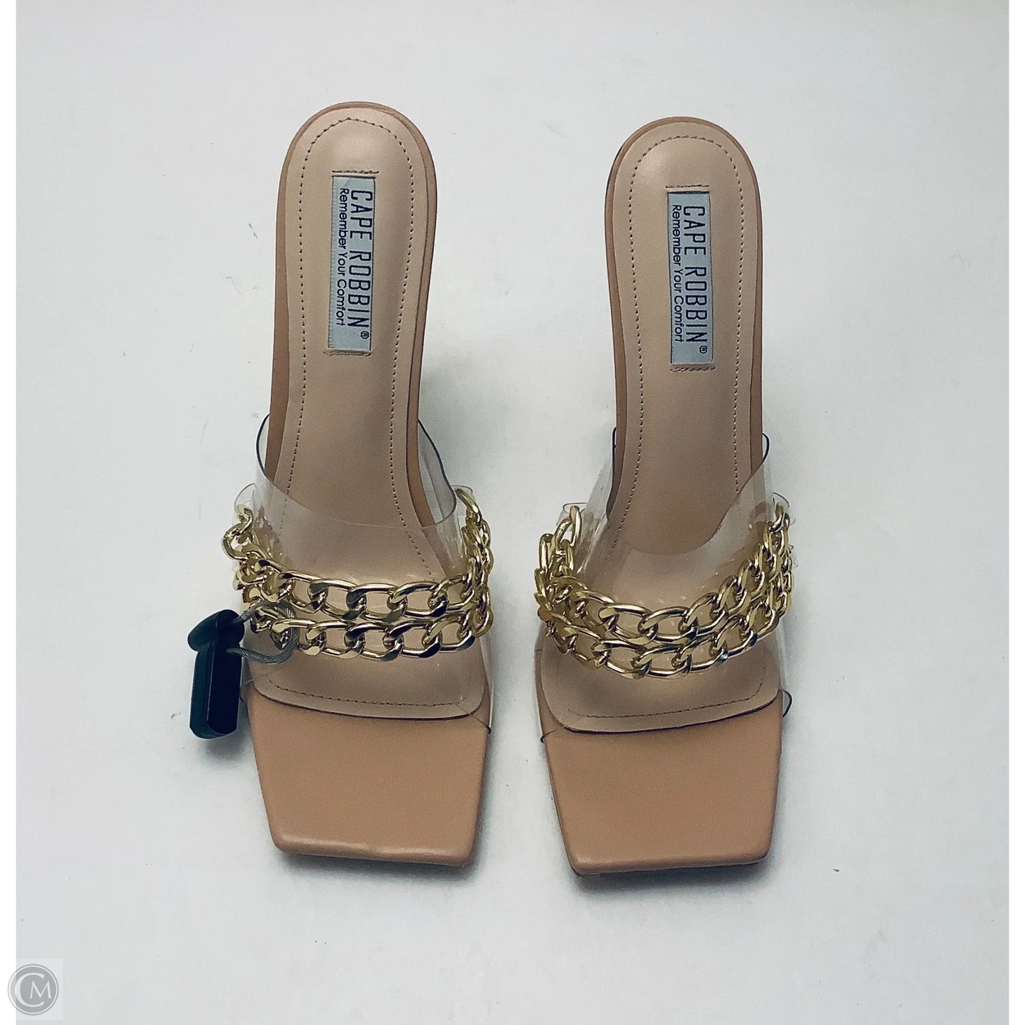 Shoes Heels Stiletto By Cmf In Gold, Size: 11