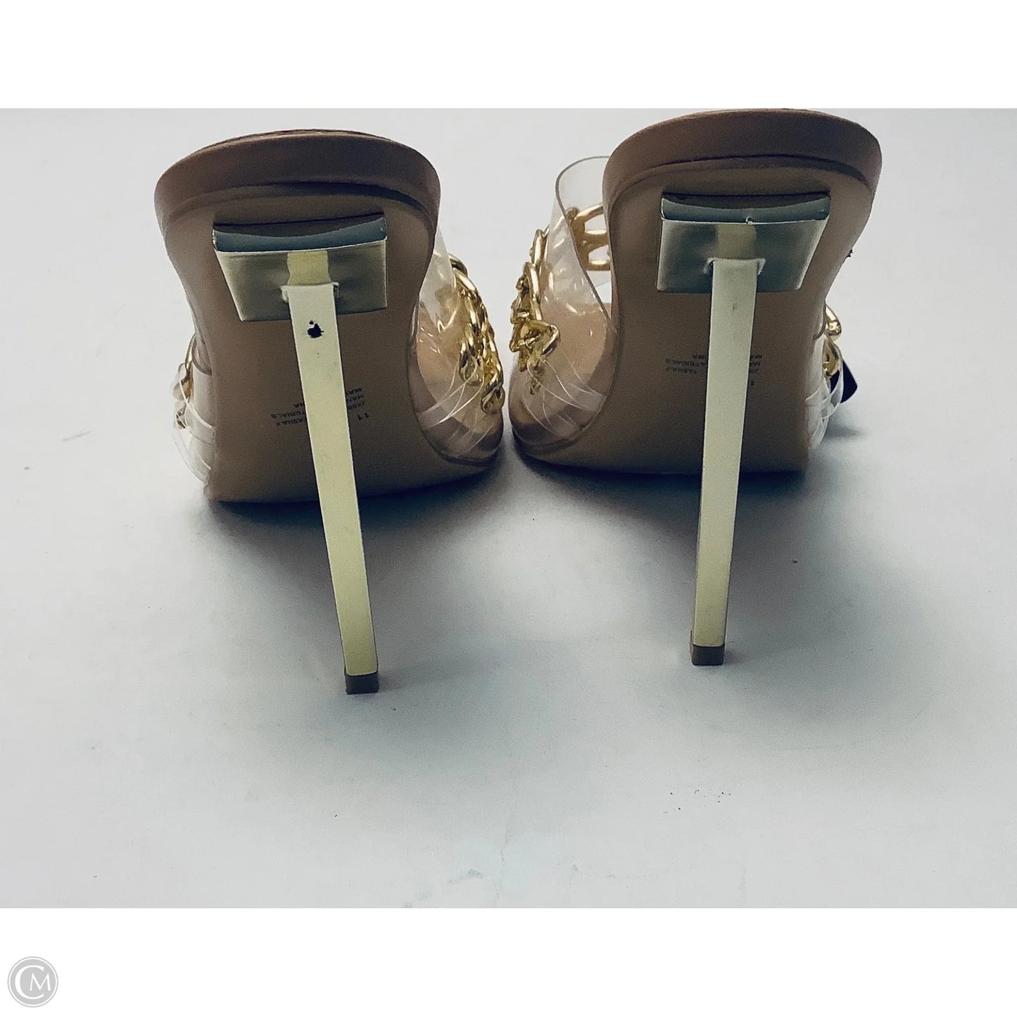 Shoes Heels Stiletto By Cmf In Gold, Size: 11