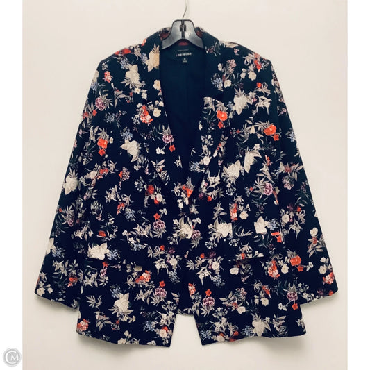 Blazer By Lane Bryant In Floral Print, Size: 3x