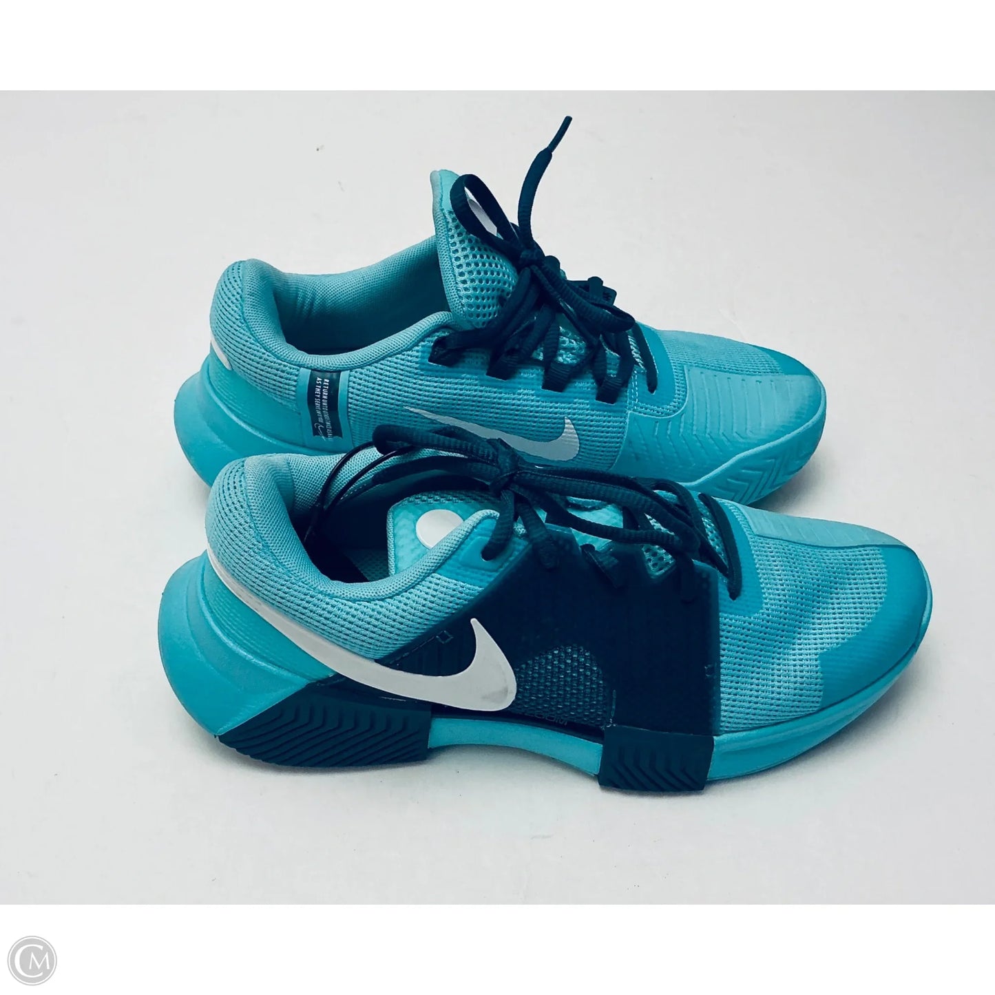 Shoes Sneakers By Nike In Teal, Size: 7.5