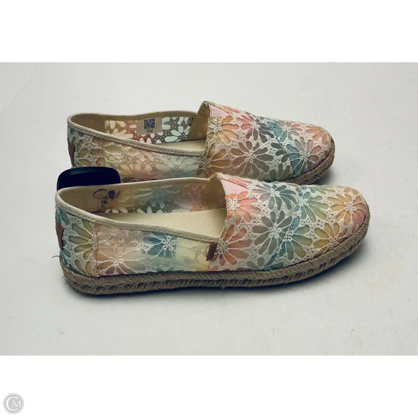 Shoes Flats By Toms In White, Size: 7