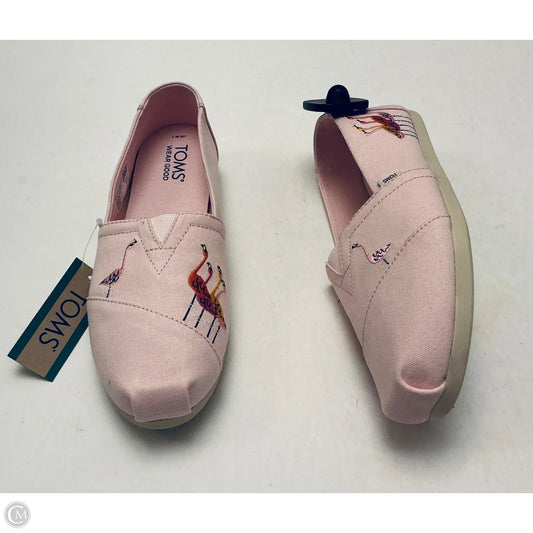 Shoes Flats By Toms In Pink, Size: 7