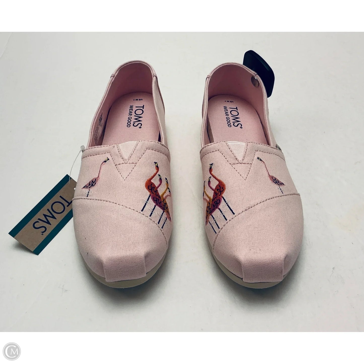 Shoes Flats By Toms In Pink, Size: 7