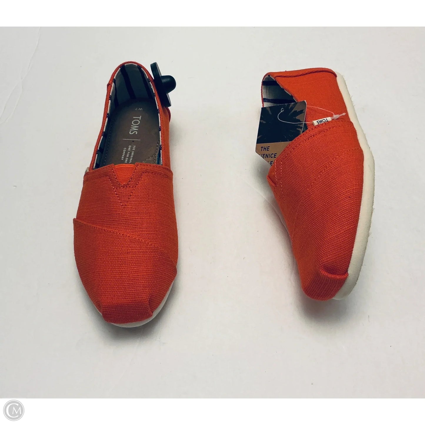 Shoes Flats By Toms In Orange, Size: 7