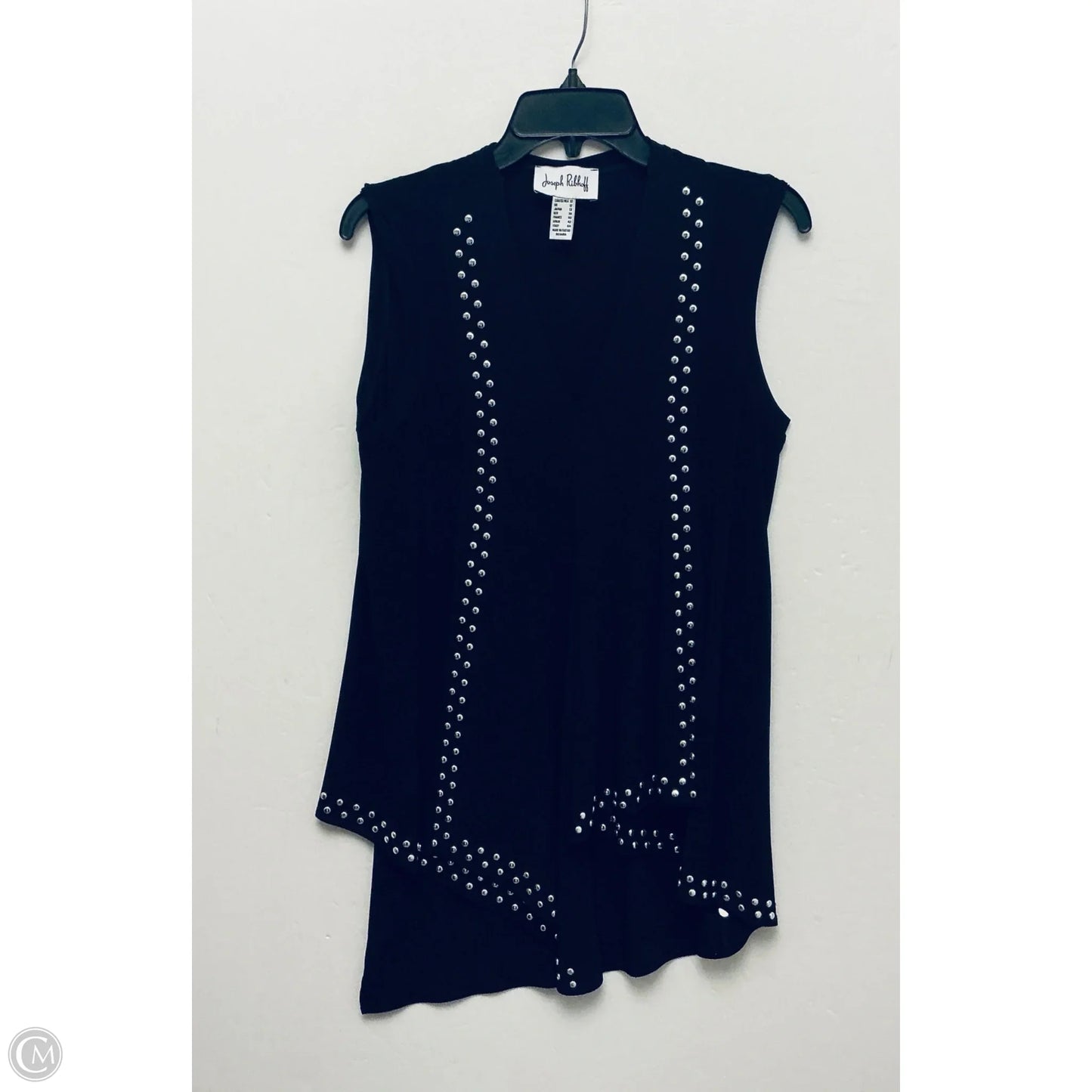 Top Sleeveless By Joseph Ribkoff In Black, Size: L