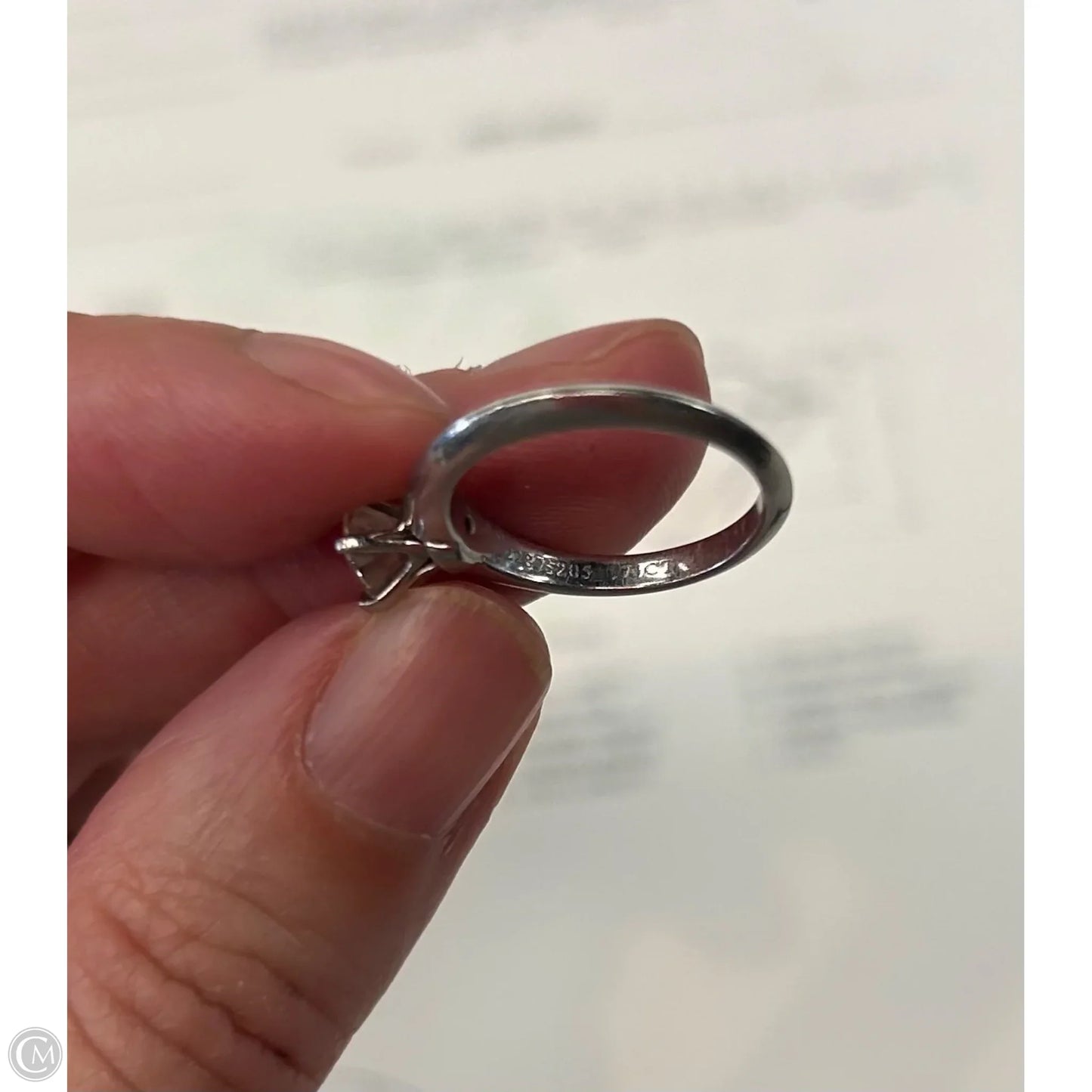 Ring Luxury Designer By Tiffany And Company, Size: 5.5