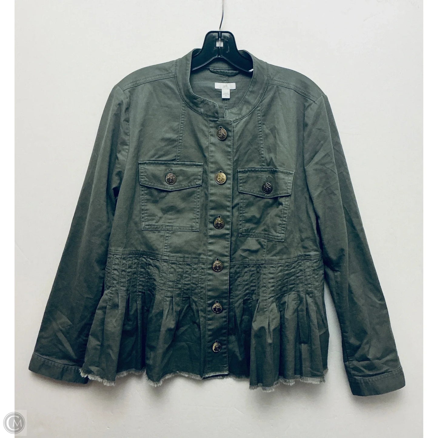 Jacket Other By J. Jill In Green, Size: M