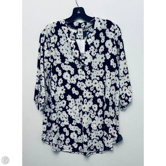 Top Short Sleeve By Sew In Love In Floral Print, Size: S