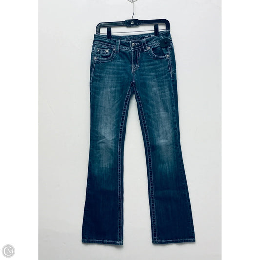Jeans Flared By Miss Me In Blue, Size: 6