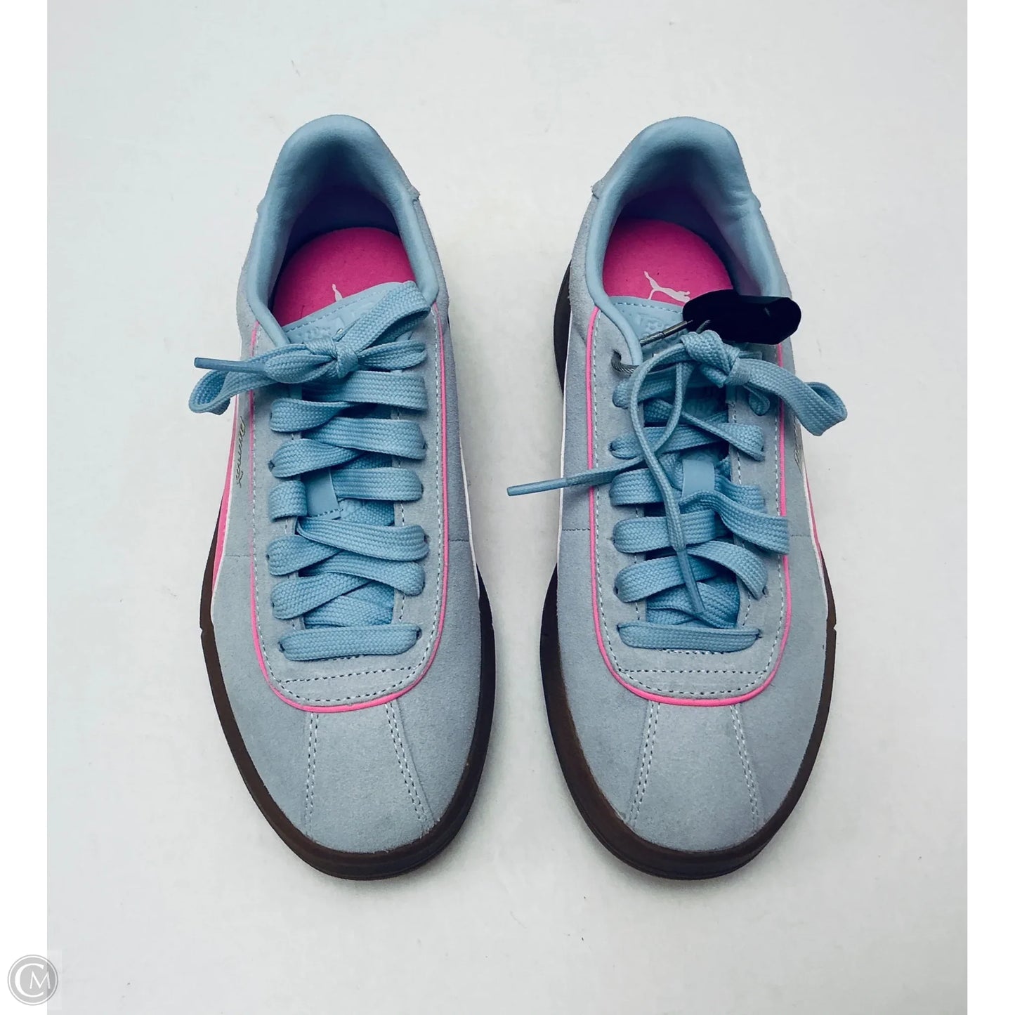 Shoes Sneakers By Puma In Blue, Size: 7