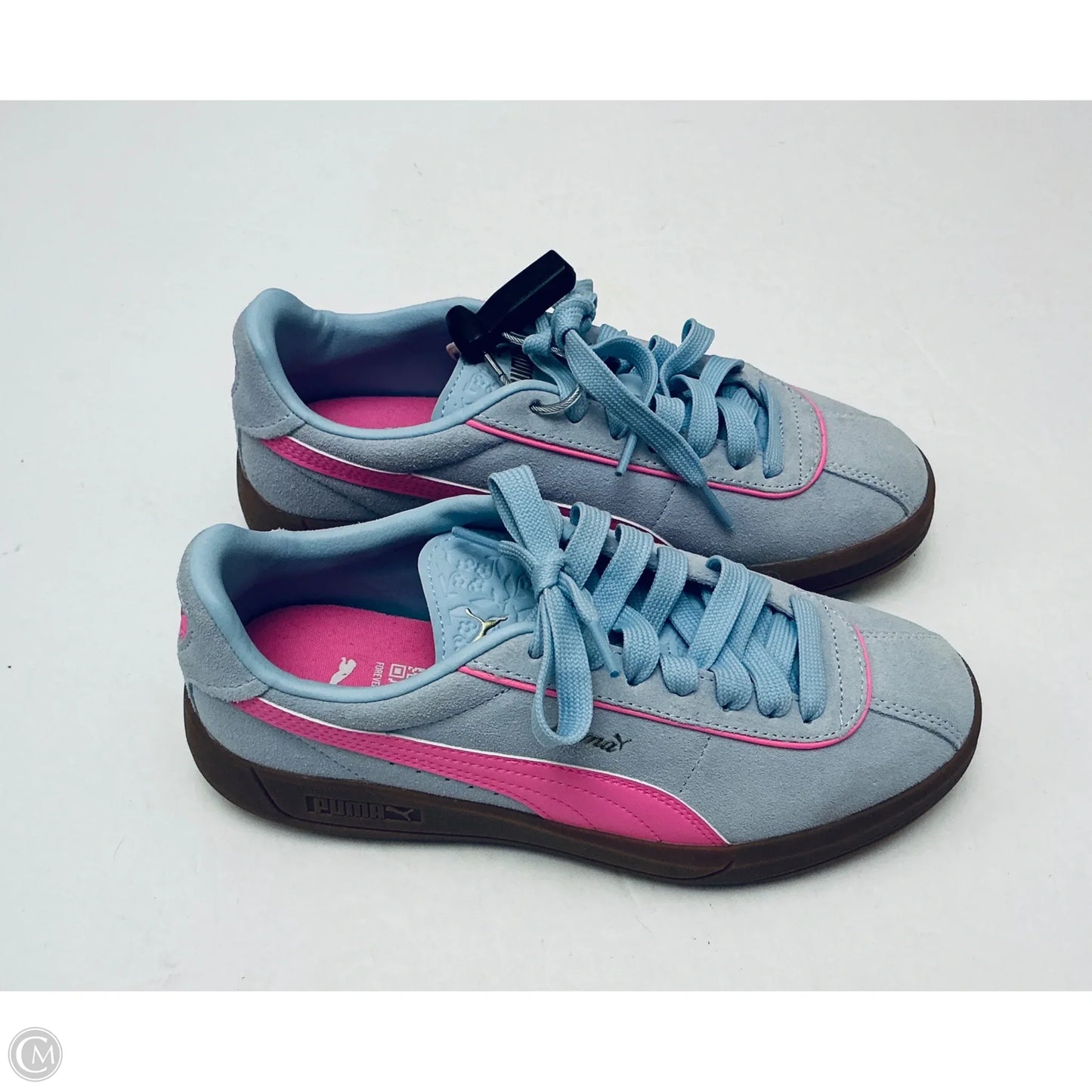 Shoes Sneakers By Puma In Blue, Size: 7