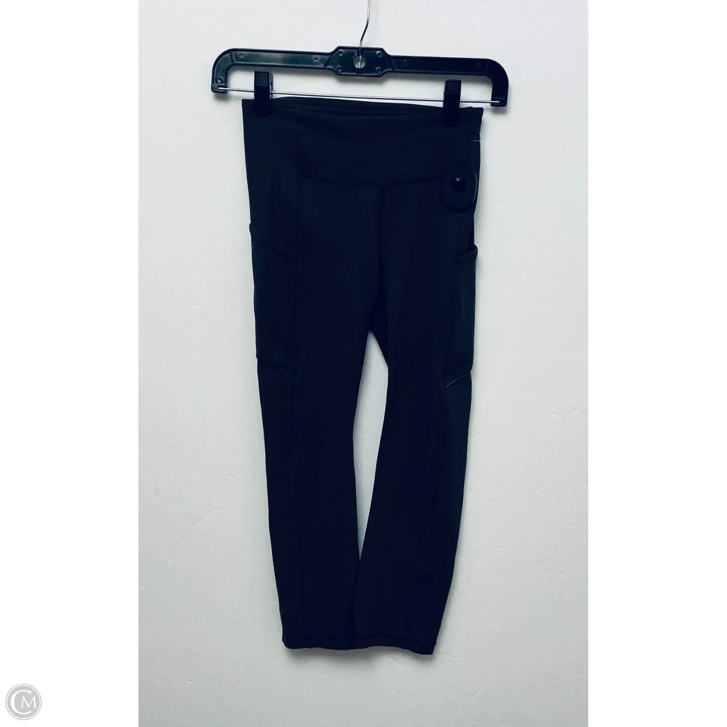 Athletic Capris By Lululemon In Green, Size: 2