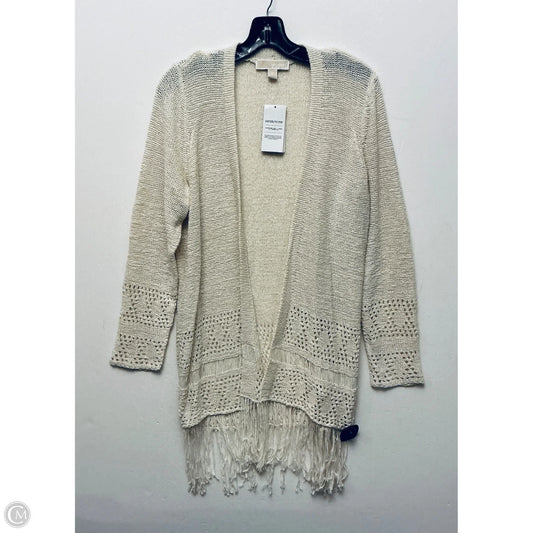 Cardigan By Michael By Michael Kors In Cream, Size: M