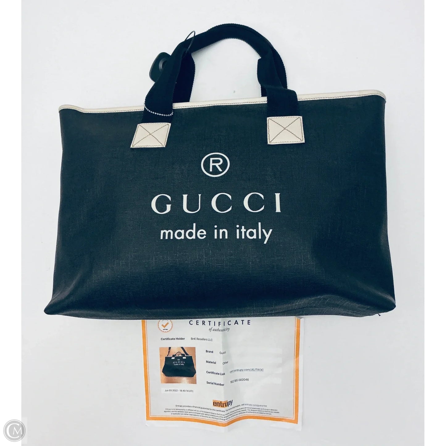 Tote Luxury Designer By Gucci, Size: Large