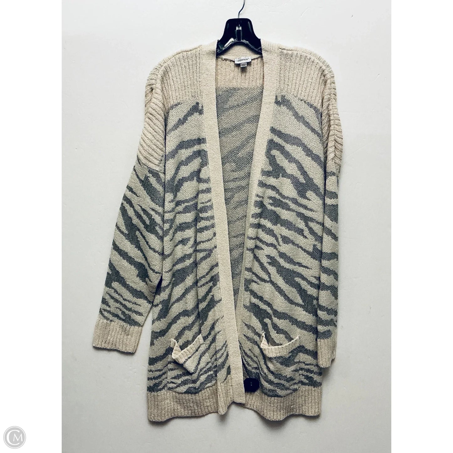 Sweater By Avenue In Cream, Size: 3x