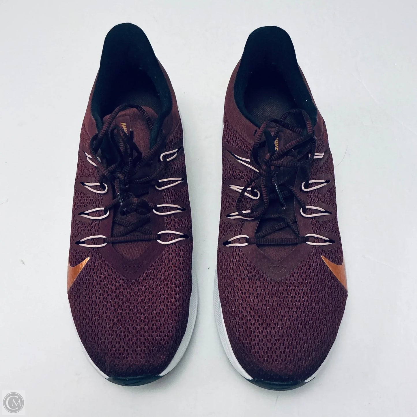 Shoes Sneakers By Nike In Maroon, Size: 10