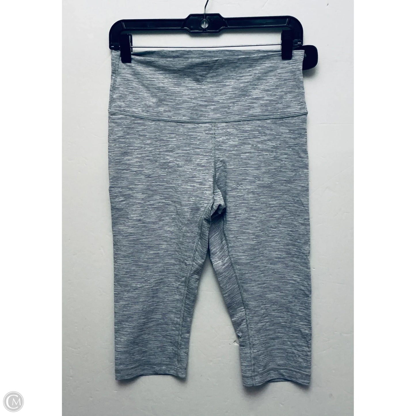 Athletic Capris By Lululemon In Grey, Size: 10