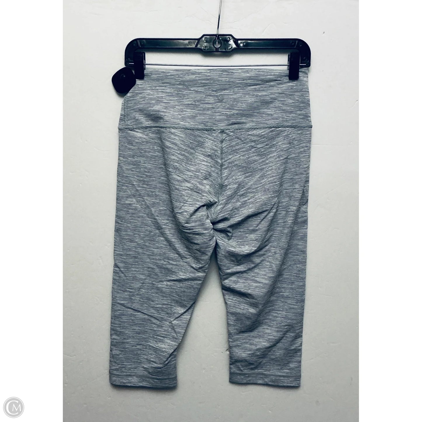 Athletic Capris By Lululemon In Grey, Size: 10