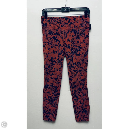 Athletic Pants By Lululemon In Multi-colored, Size: 8