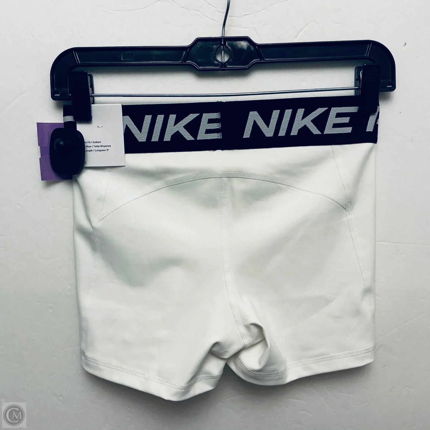 Athletic Shorts By Nike In White, Size: S