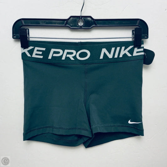 Athletic Shorts By Nike In Green,Size: S