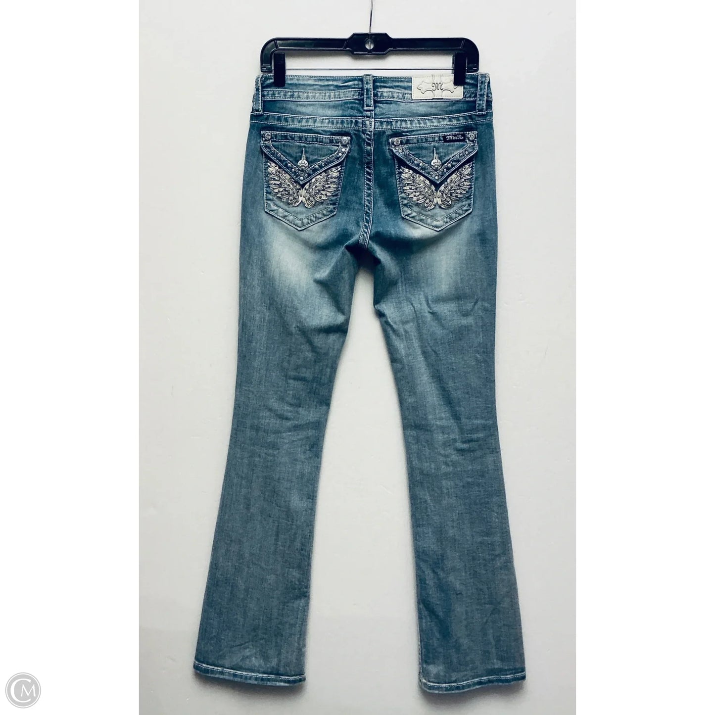 Jeans Straight By Miss Me In Blue, Size: 6