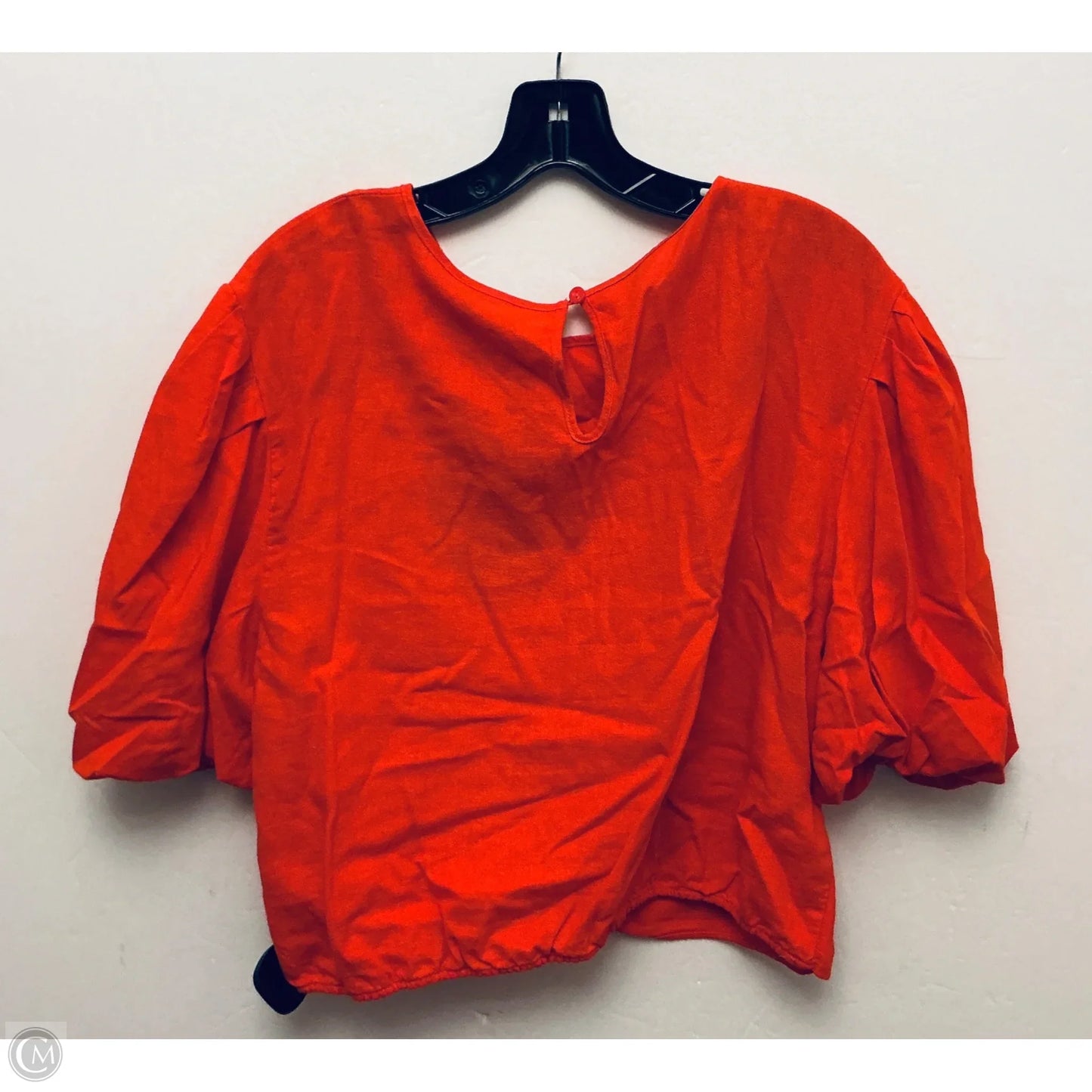 Top Short Sleeve By Marc New York In Orange, Size: L