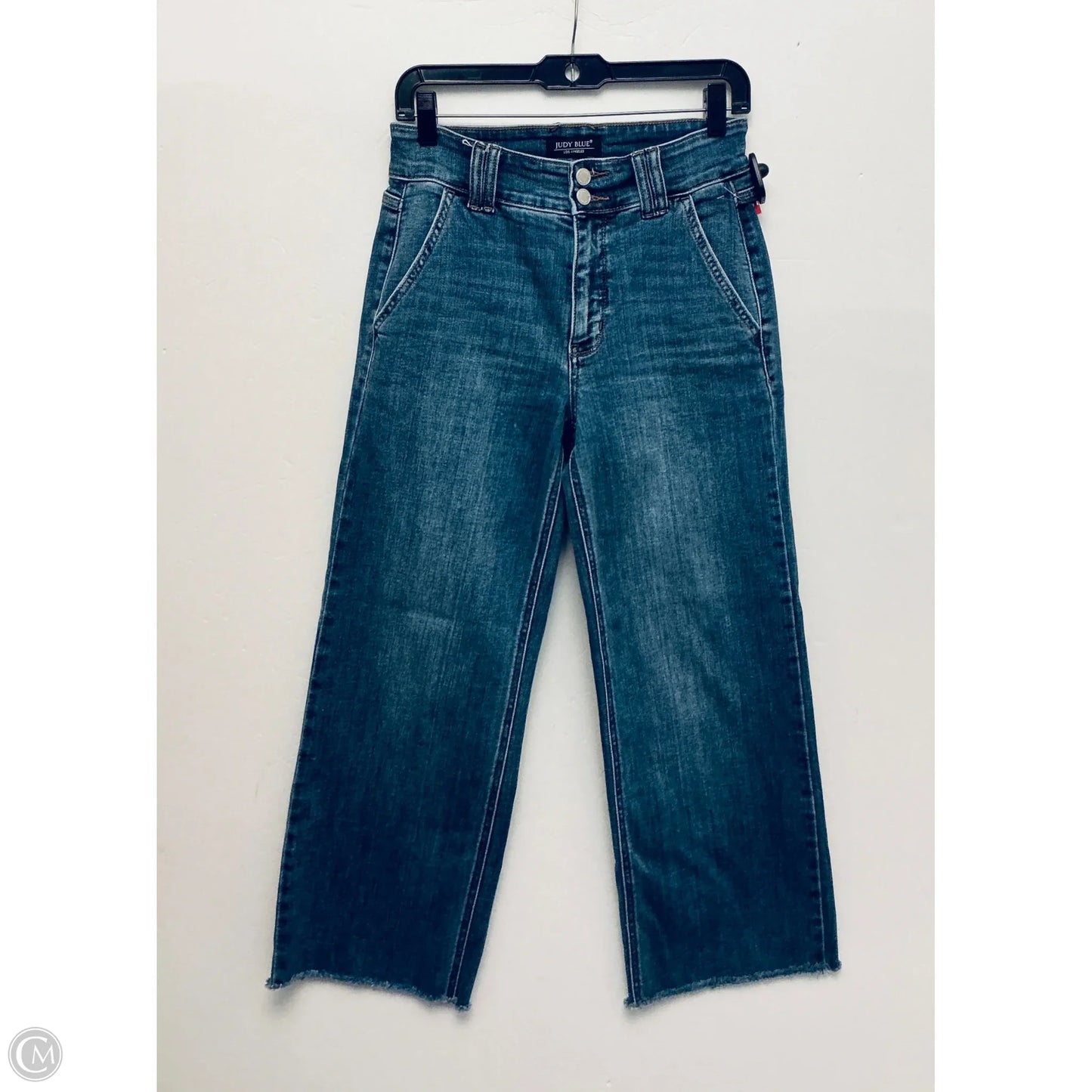 Jeans Flared By Judy Blue In Blue, Size: 2
