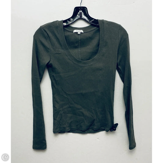 Top Long Sleeve By Z Supply In Green, Size: Xs