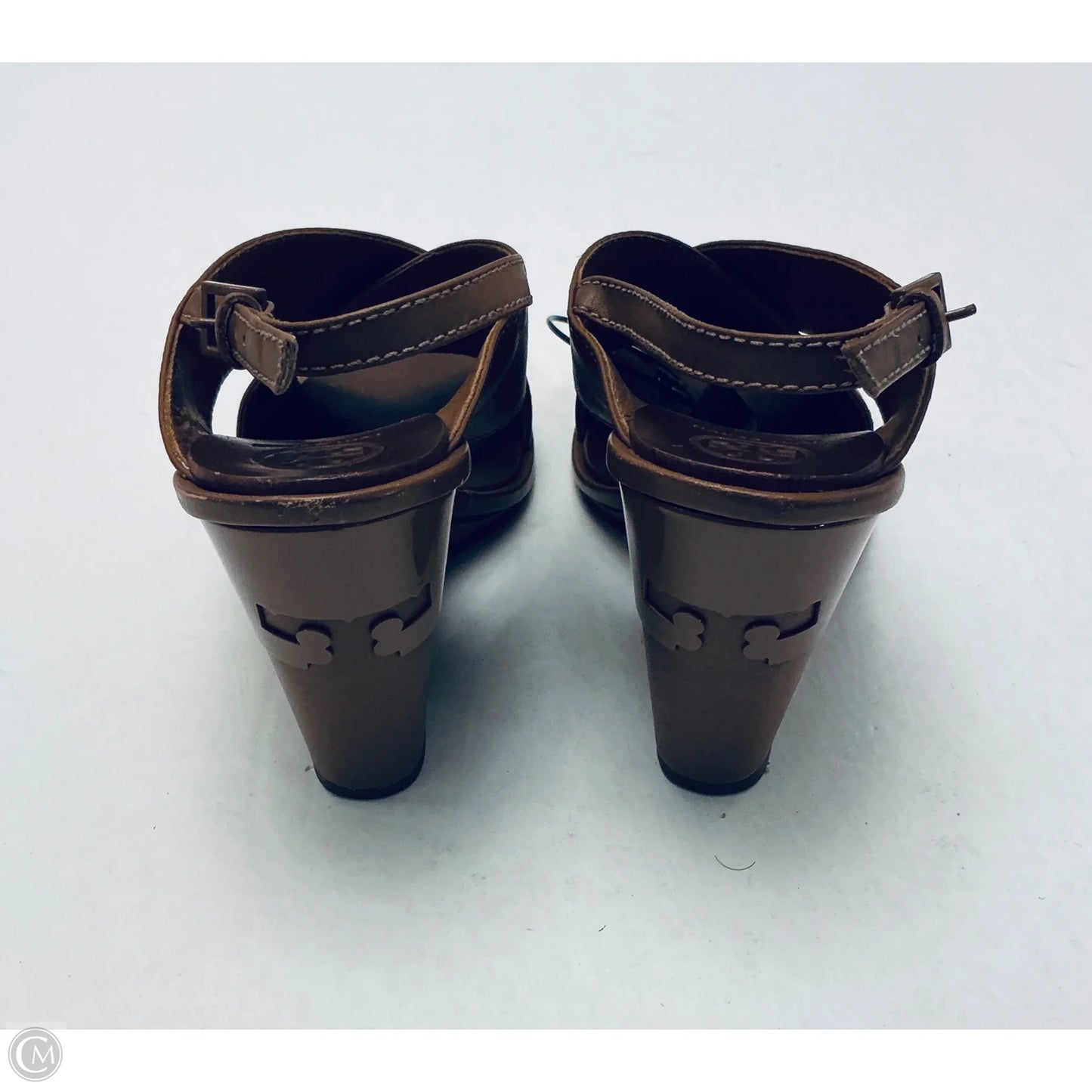 Sandals Designer By Tory Burch In Brown, Size: 6