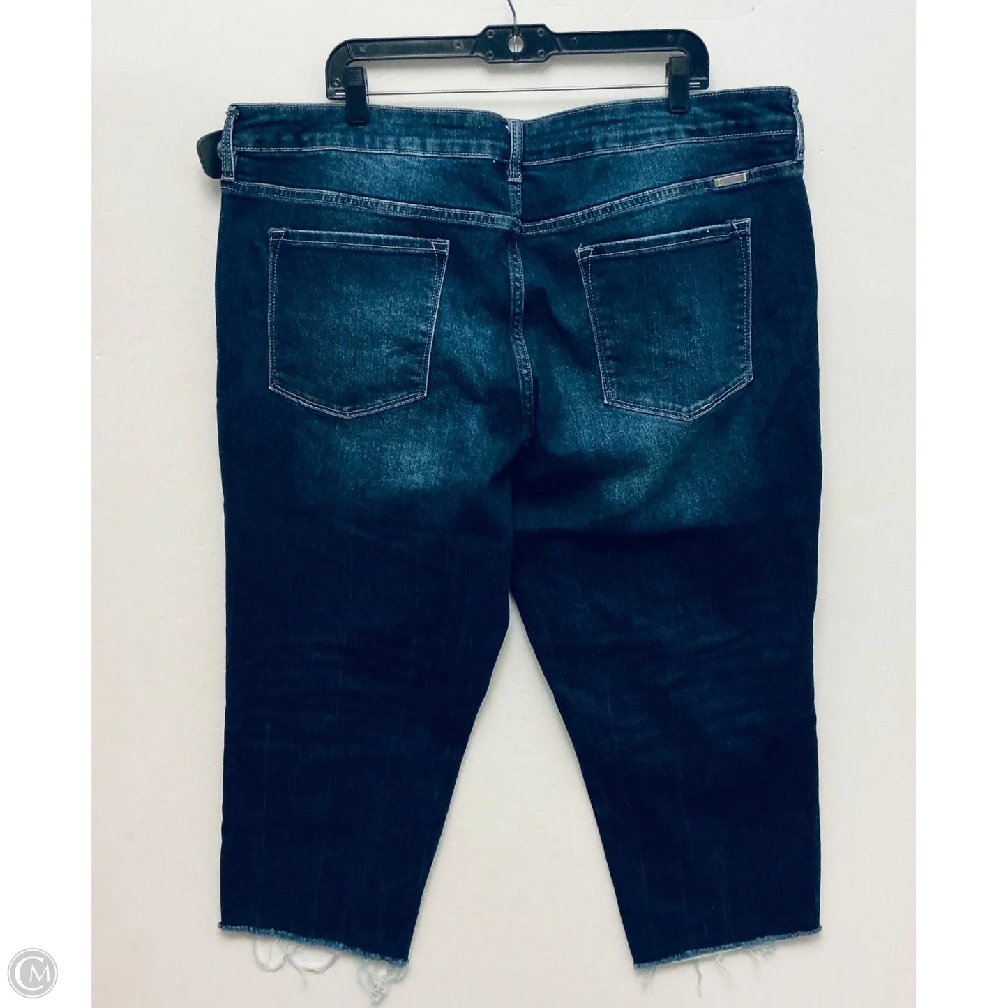 Jeans Wide Leg By Kancan In Blue, Size: 24