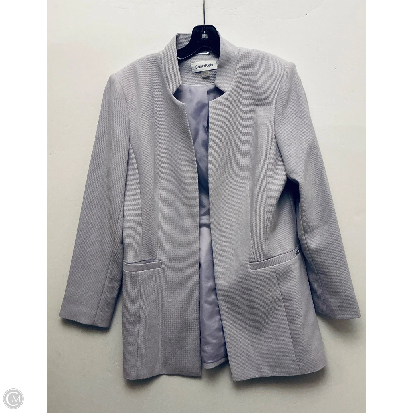 Blazer By Calvin Klein In Purple, Size: Xl