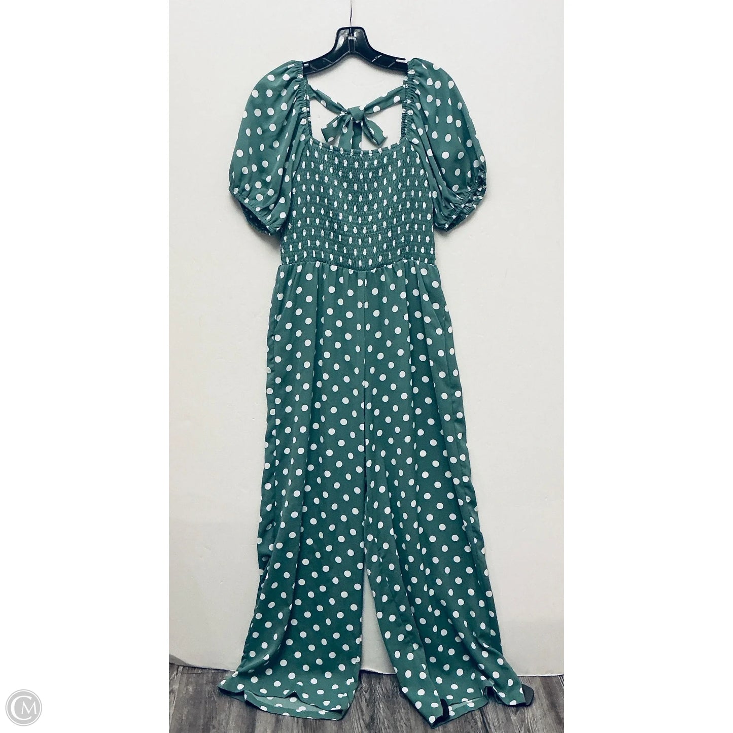 Jumpsuit By Cmf In Polkadot Pattern, Size: M
