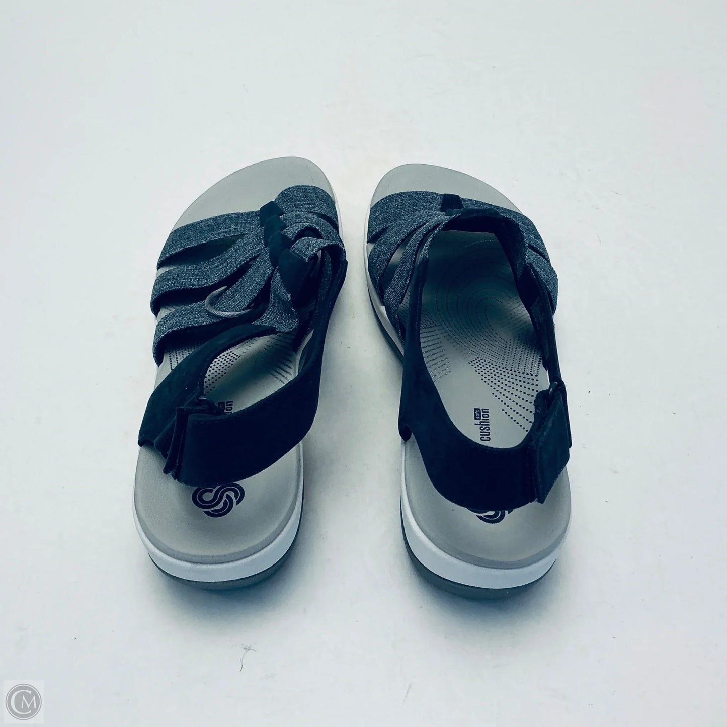 Sandals Flats By Clarks In Blue, Size: 8.5